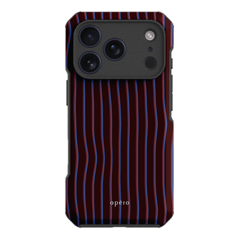 Panama Burgundy Printed Phone Cases iPhone 17 Pro / Toughie by Apero - The Dairy