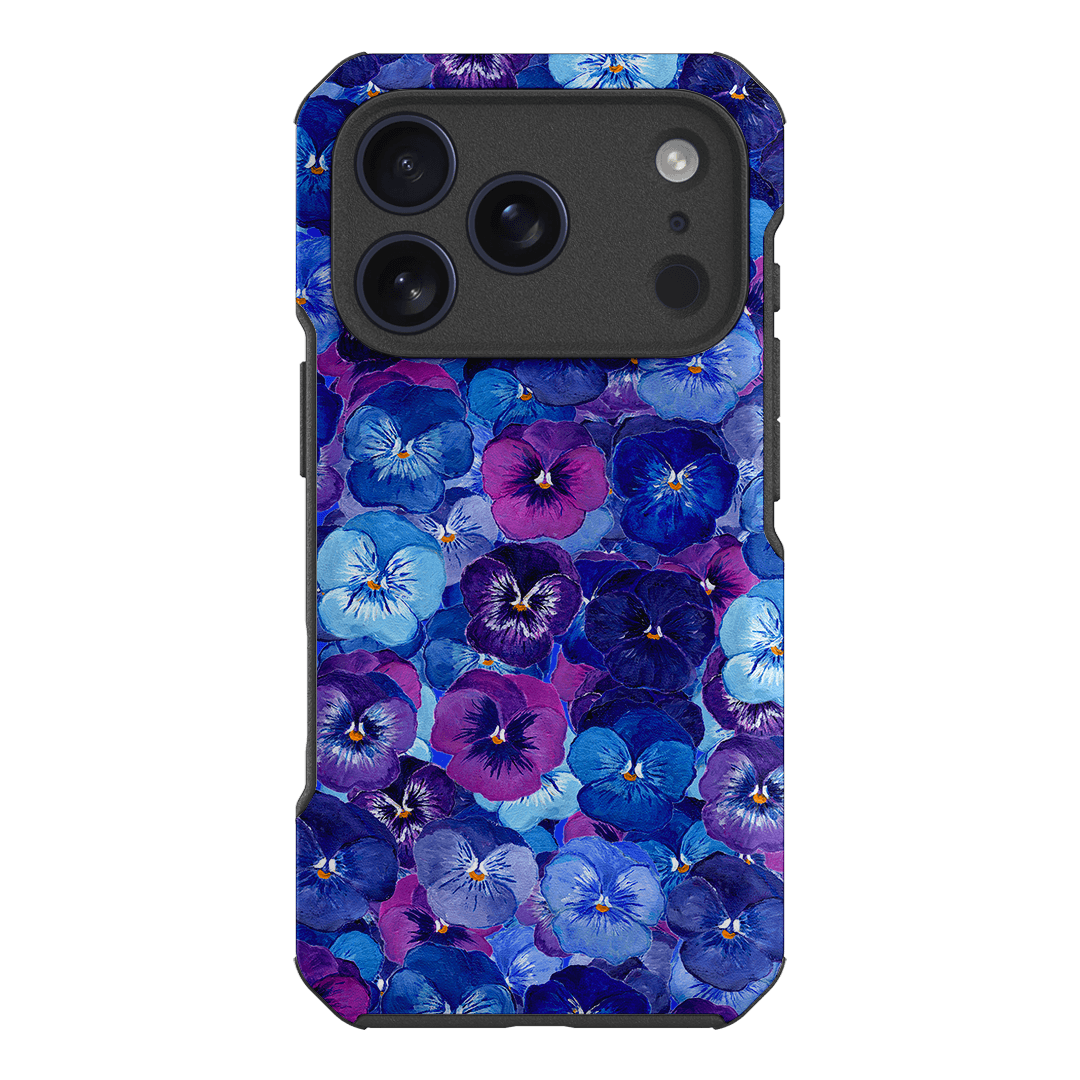Pansy Jumble Printed Phone Cases iPhone 17 Pro / Toughie by Kayla Henley - The Dairy