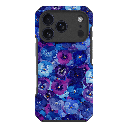 Pansy Jumble Printed Phone Cases iPhone 17 Pro / Toughie by Kayla Henley - The Dairy