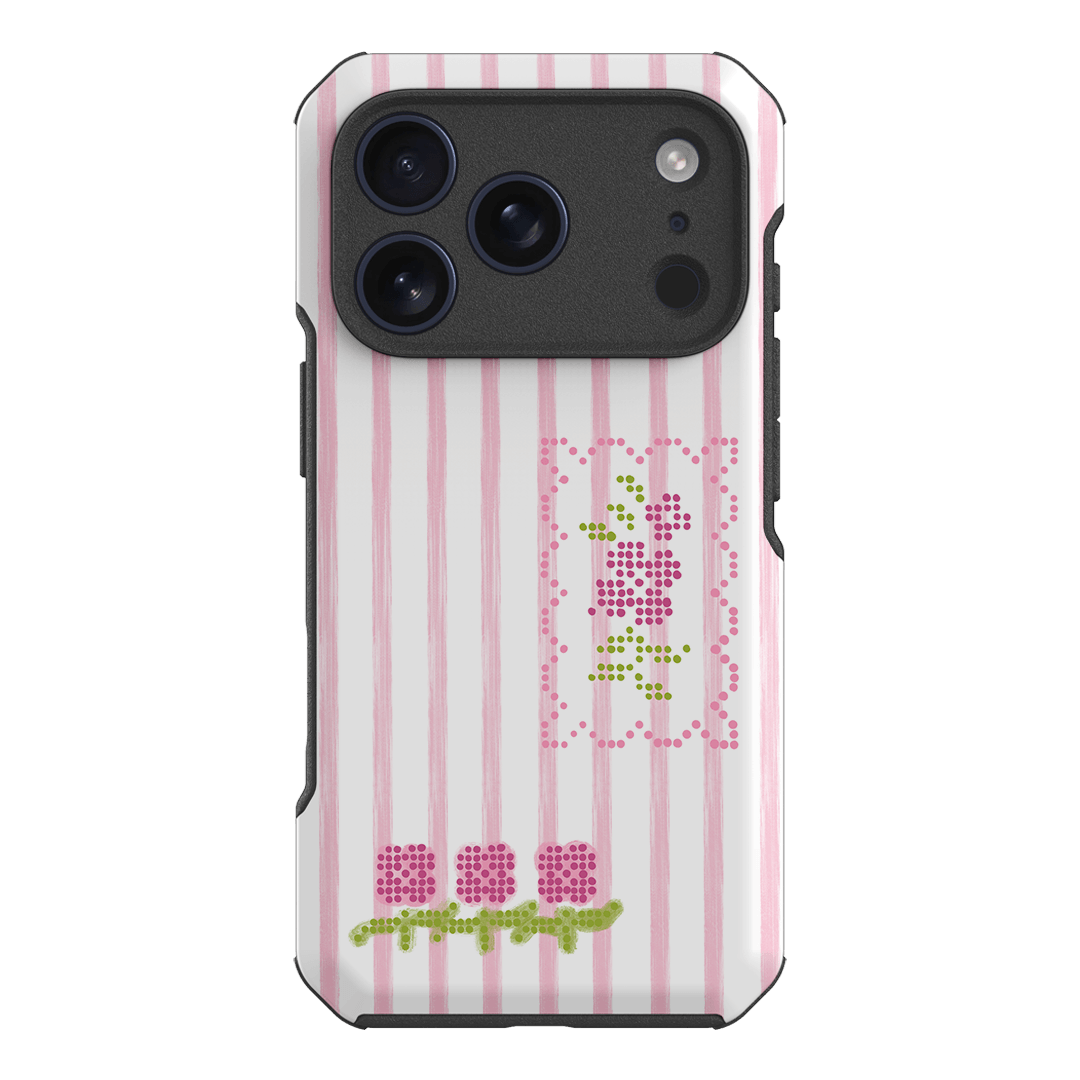 Patchwork Pink Printed Phone Cases iPhone 17 Pro / Toughie by Kayla Carr - The Dairy