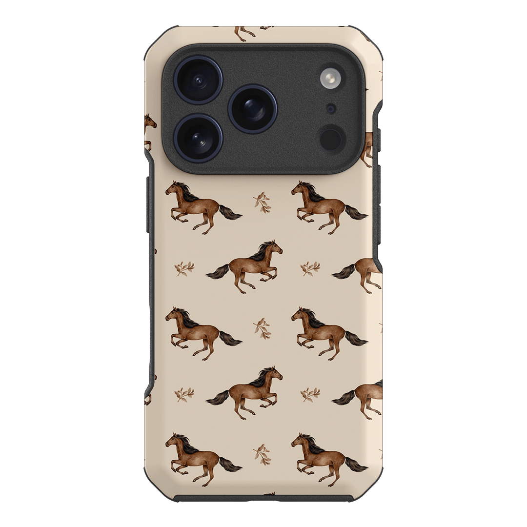 Running Horse Printed Phone Cases iPhone 17 Pro / Toughie by Kasiags Art - The Dairy