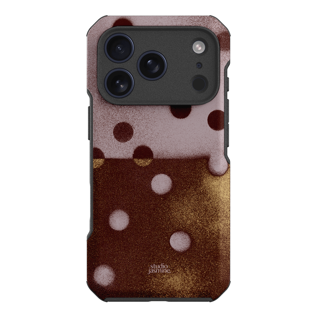 Rust Polka Dot Printed Phone Cases iPhone 17 Pro / Toughie by Jasmine Dowling - The Dairy