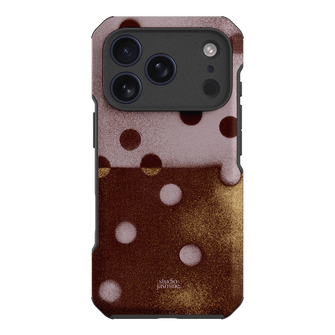 Rust Polka Dot Printed Phone Cases iPhone 17 Pro / Toughie by Jasmine Dowling - The Dairy