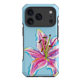 Sky Lily Printed Phone Cases iPhone 17 Pro / Toughie by Femke Studio - The Dairy