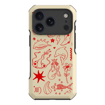 Spiced Cowboy Cream Printed Phone Cases iPhone 17 Pro / Toughie by Easty Beasty - The Dairy