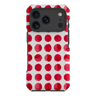 Spots in Red Printed Phone Cases by The Dairy - The Dairy