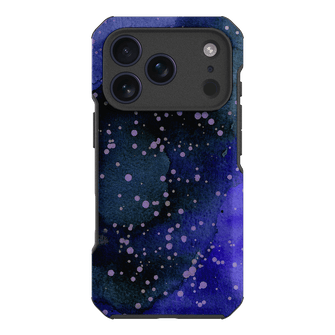 Spotty Navy Printed Phone Cases iPhone 17 Pro / Toughie by The Dairy - The Dairy