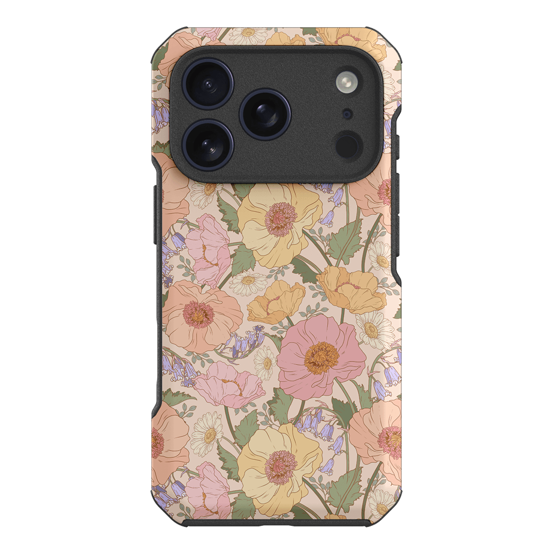 Spring Poppy Printed Phone Cases iPhone 17 Pro / Toughie by Kasiags Art - The Dairy