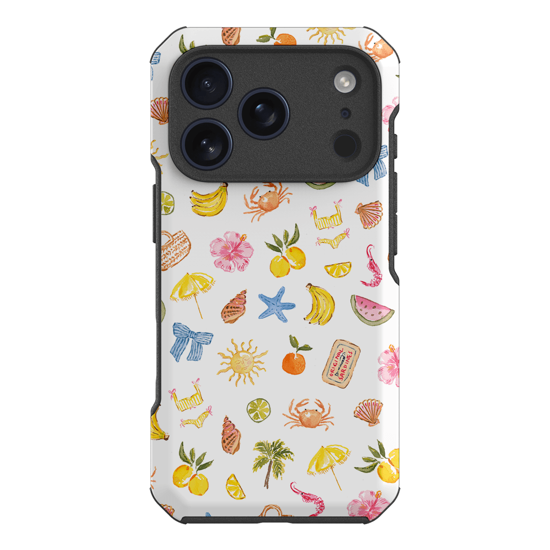 Summer Icons Printed Phone Cases iPhone 17 Pro / Toughie by Cass Deller - The Dairy