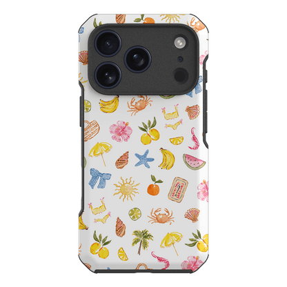Summer Icons Printed Phone Cases iPhone 17 Pro / Toughie by Cass Deller - The Dairy