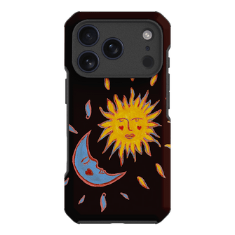 Sun & Moon Plum Printed Phone Cases iPhone 17 Pro / Toughie by BG. Studio - The Dairy