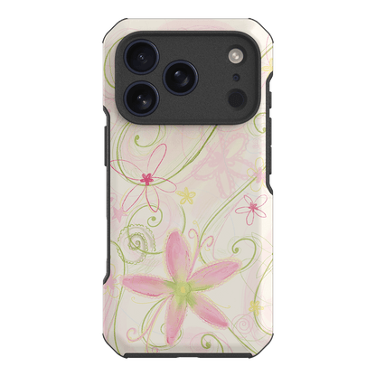 Swirl Pink Printed Phone Cases iPhone 17 Pro / Toughie by Kayla Carr - The Dairy