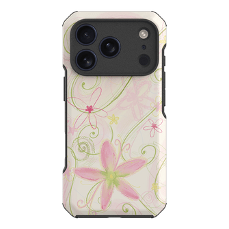 Swirl Pink Printed Phone Cases iPhone 17 Pro / Toughie by Kayla Carr - The Dairy