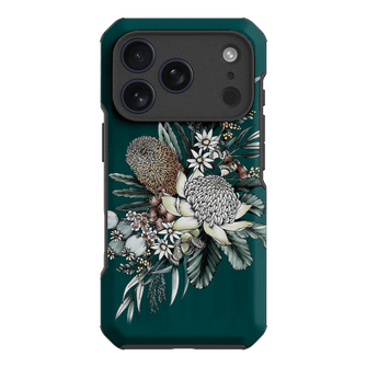 Teal Native Printed Phone Cases iPhone 17 Pro / Toughie by Typoflora - The Dairy