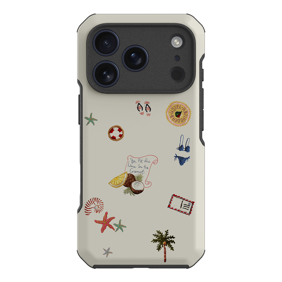 Vacay All Day Cream Printed Phone Cases by Antipodean - The Dairy