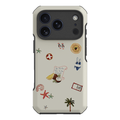 Vacay All Day Cream Printed Phone Cases by Antipodean - The Dairy