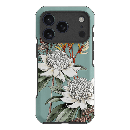 Waratah Printed Phone Cases iPhone 17 Pro / Toughie by Typoflora - The Dairy