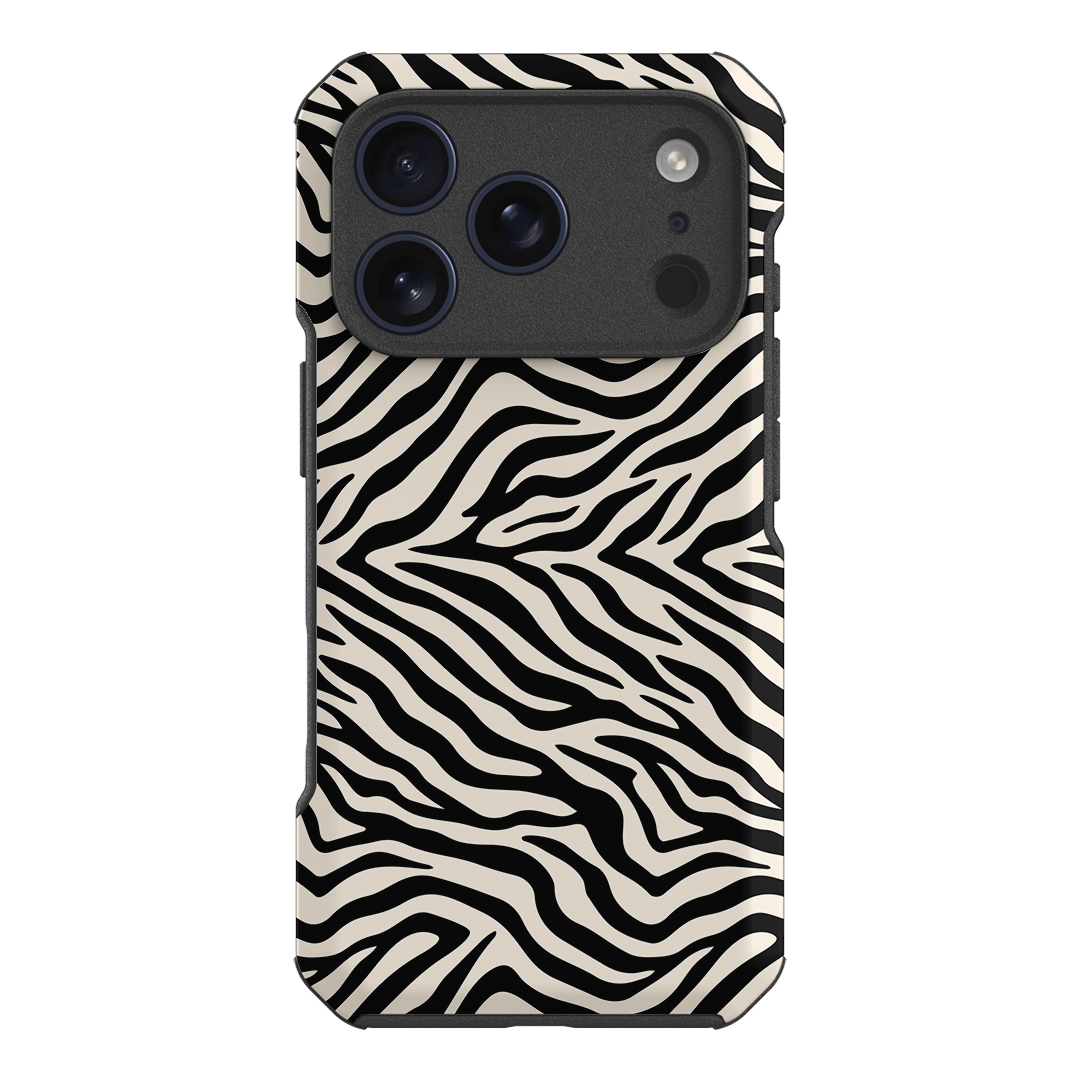 Zebra Ink Printed Phone Cases iPhone 17 Pro / Toughie by The Dairy - The Dairy
