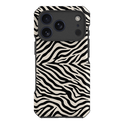 Zebra Ink Printed Phone Cases iPhone 17 Pro / Toughie by The Dairy - The Dairy