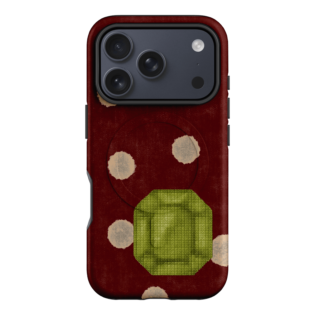 August Peridot Printed Phone Cases iPhone 17 Pro / Armoured MagSafe by Joiana - The Dairy