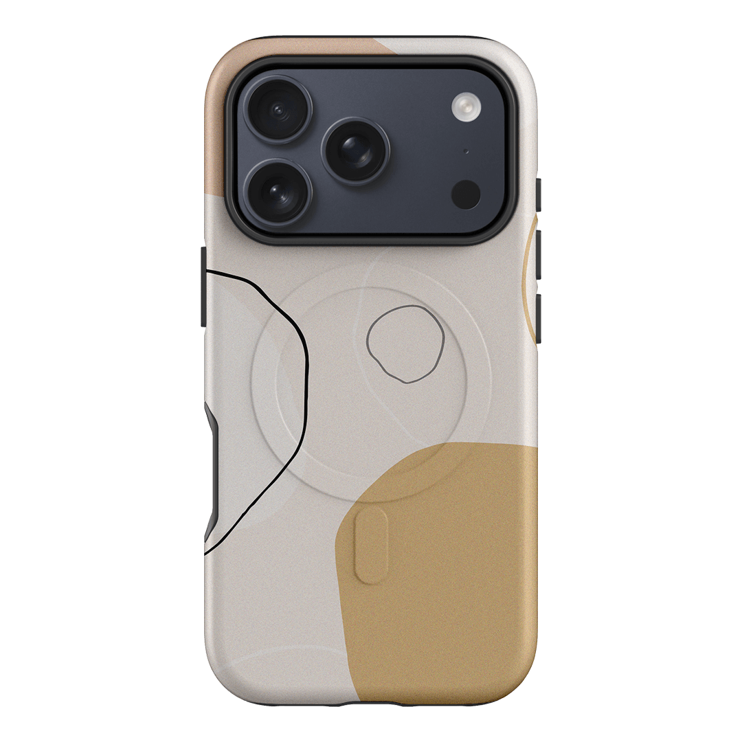 Clay Lines Printed Phone Cases iPhone 17 Pro / Armoured MagSafe by Cass Deller - The Dairy