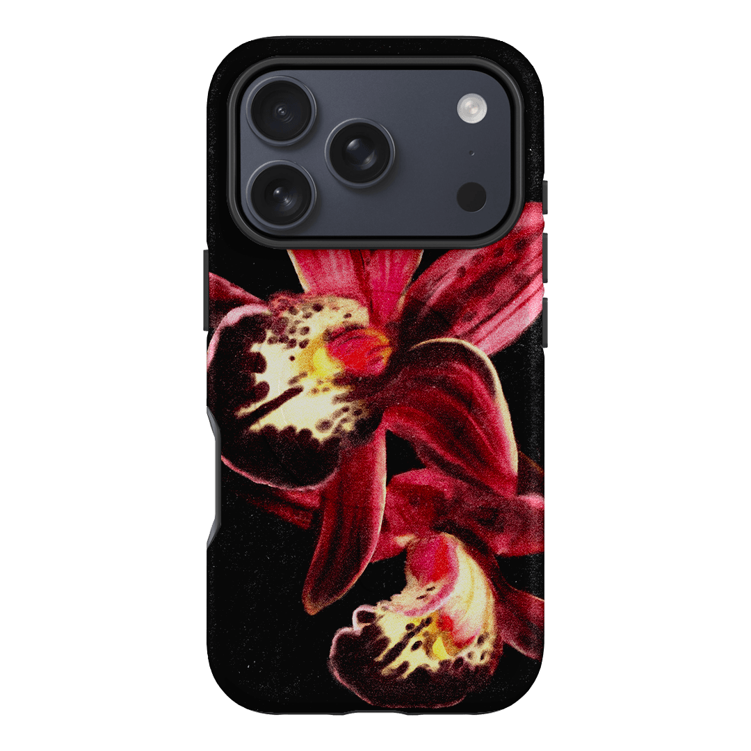 Deep Orchid Printed Phone Cases iPhone 17 Pro / Armoured MagSafe by Sally Hungerford - The Dairy