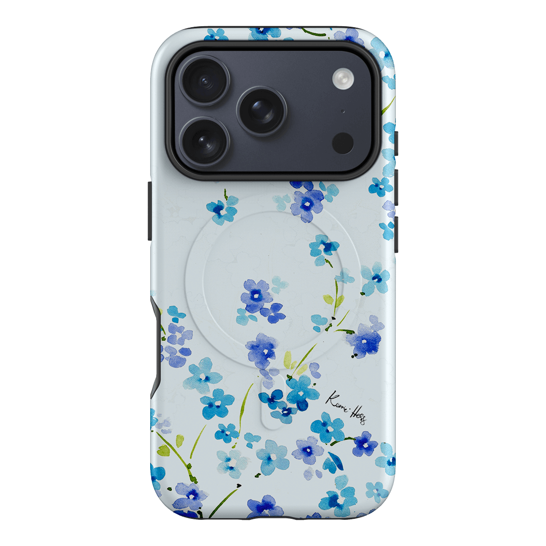 Forget Me Not Printed Phone Cases iPhone 17 Pro / Armoured MagSafe by Kerrie Hess - The Dairy