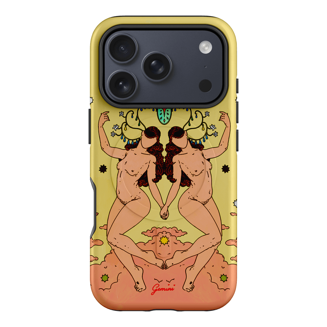 Gemini Season Printed Phone Cases iPhone 17 Pro / Armoured MagSafe by Easty Beasty - The Dairy