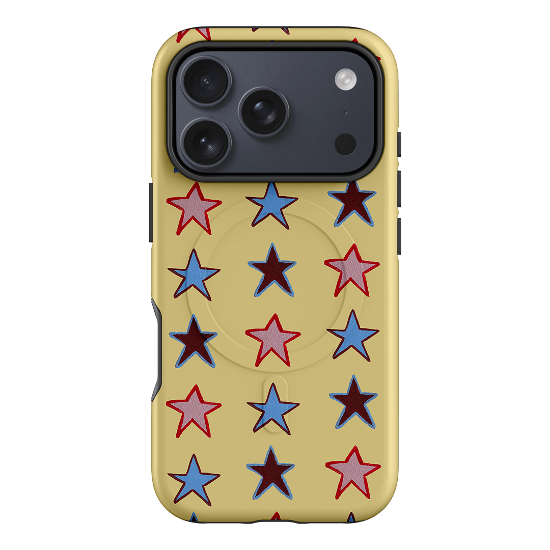 Lucky Stars Butter Printed Phone Cases iPhone 17 Pro / Armoured MagSafe by BG. Studio - The Dairy