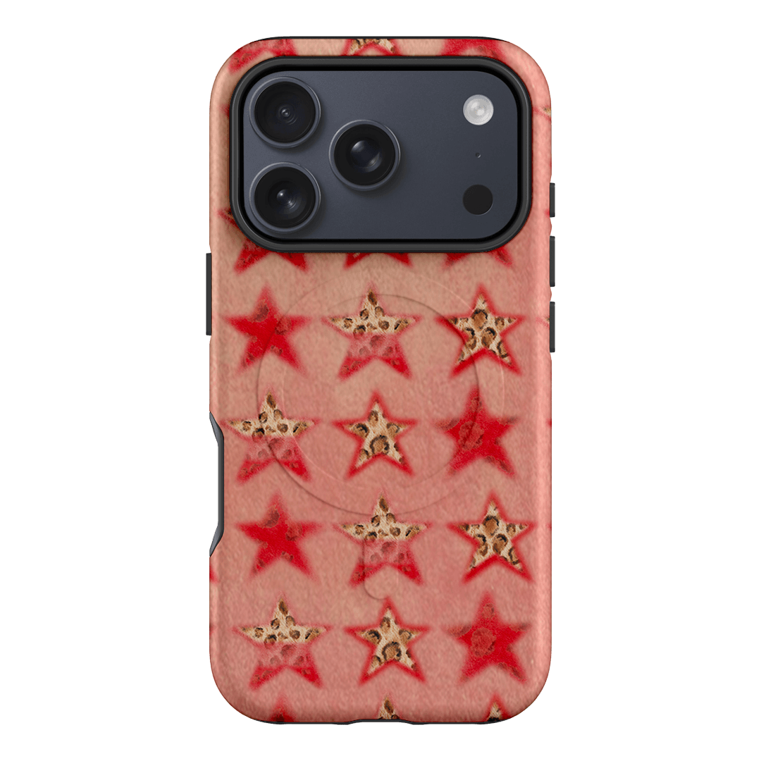 Lucky Stars Cheetah Printed Phone Cases by BG. Studio - The Dairy