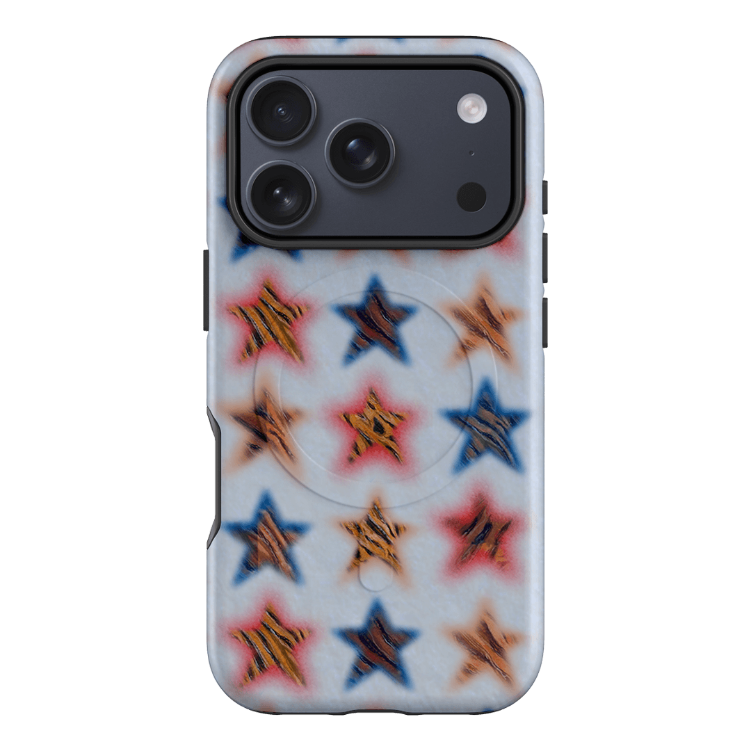Lucky Stars Tiger Printed Phone Cases iPhone 17 Pro / Armoured MagSafe by BG. Studio - The Dairy