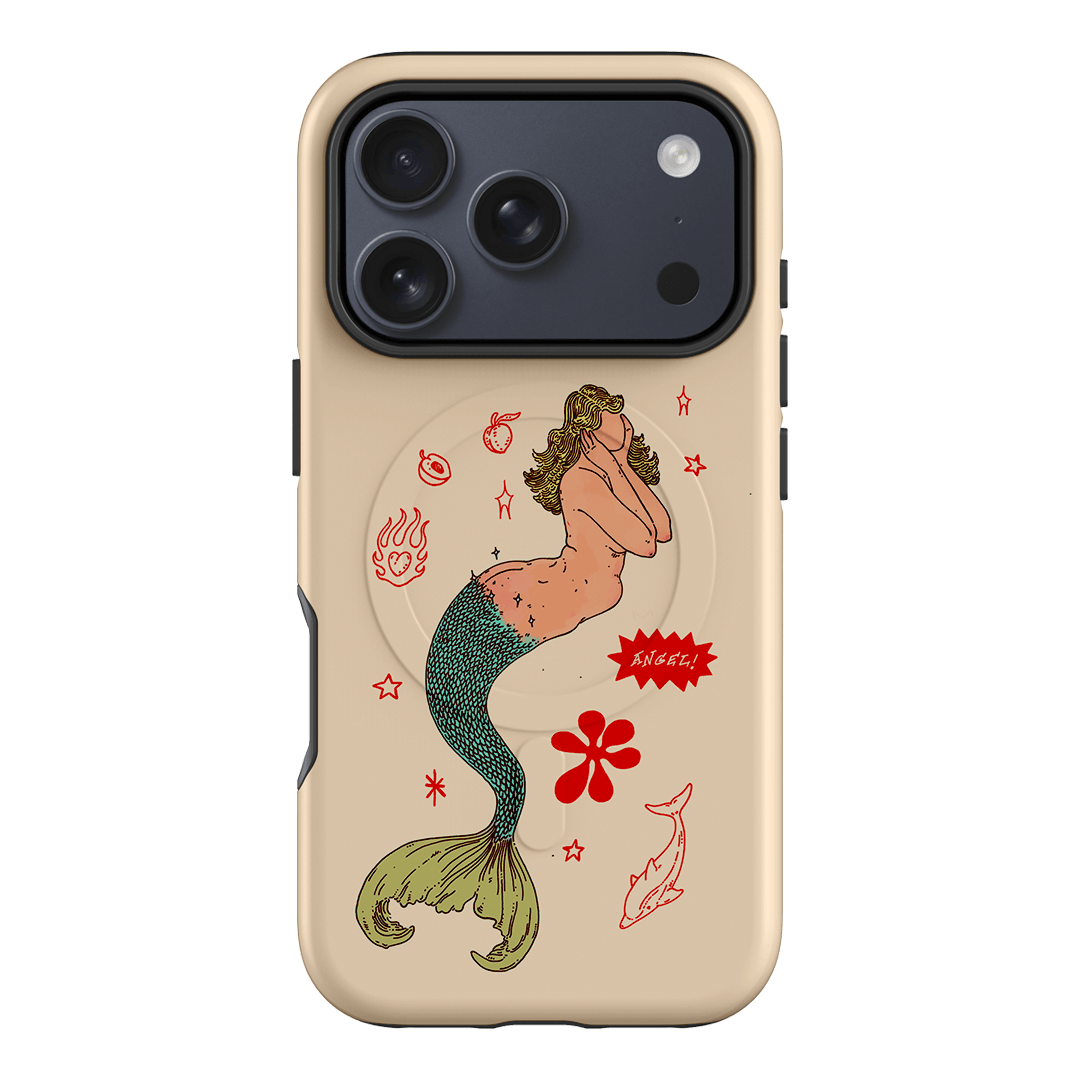 Mimi Cream Printed Phone Cases iPhone 17 Pro / Armoured MagSafe by Easty Beasty - The Dairy