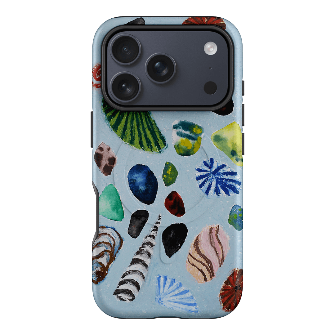 Ocean Currency Printed Phone Cases iPhone 17 Pro / Armoured MagSafe by Lisa Hu - The Dairy