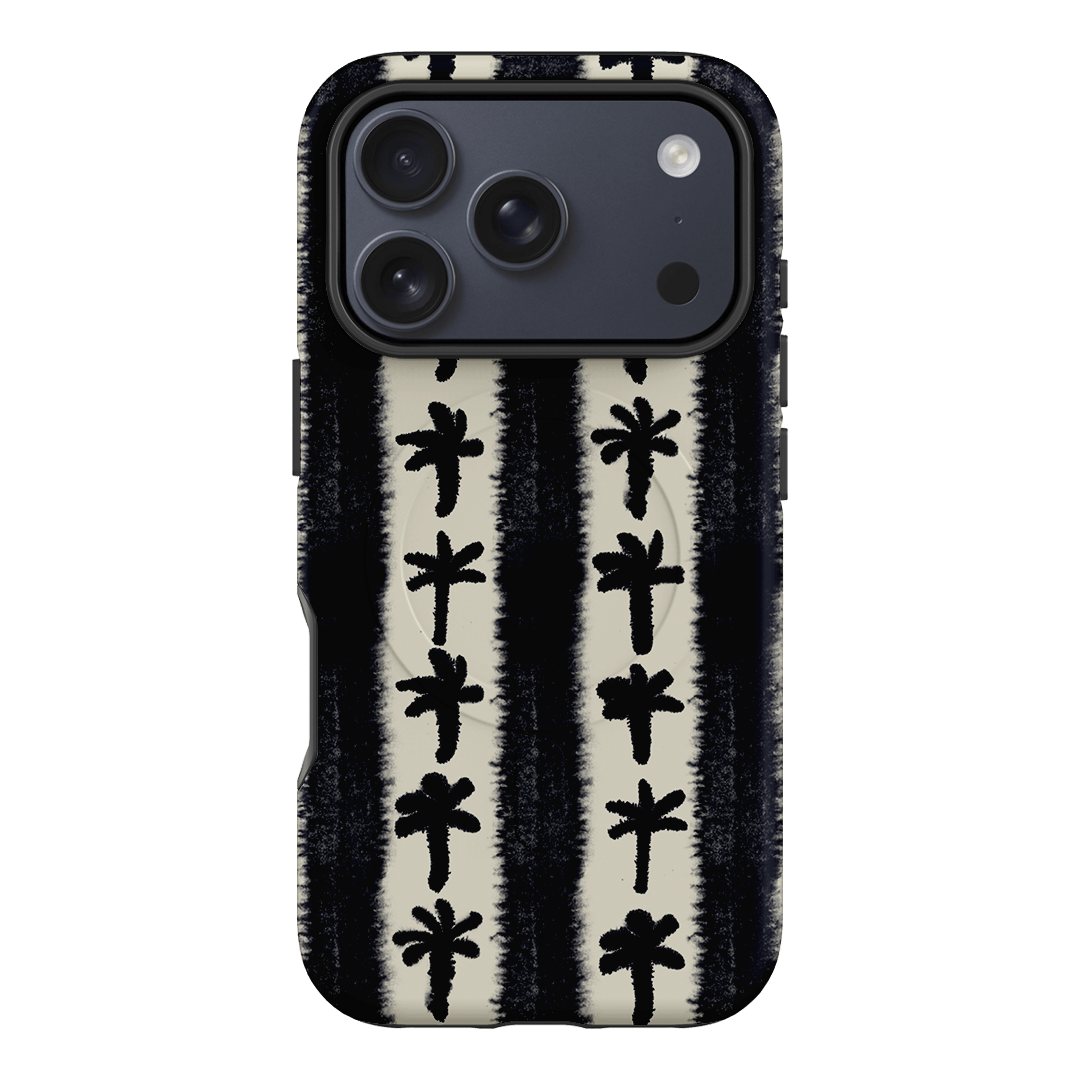 Palm Stripe Printed Phone Cases iPhone 17 Pro / Armoured MagSafe by Desmond & Dempsey - The Dairy