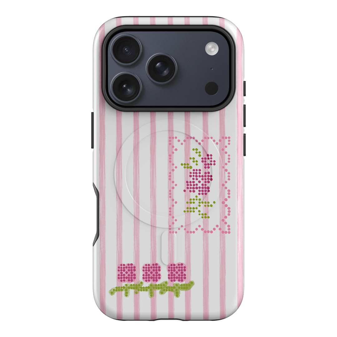 Patchwork Pink Printed Phone Cases iPhone 17 Pro / Armoured MagSafe by Kayla Carr - The Dairy
