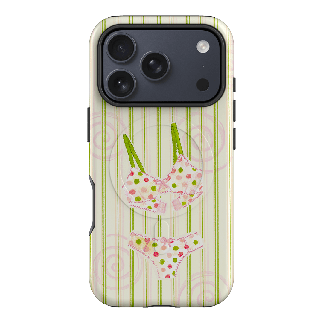 Pistachio Spot Printed Phone Cases iPhone 17 Pro / Armoured MagSafe by Kayla Carr - The Dairy
