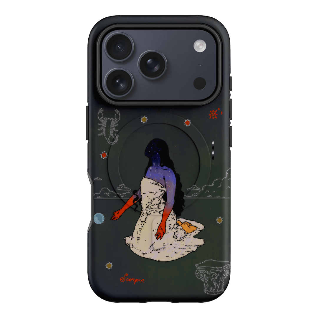 Scorpio Season Printed Phone Cases iPhone 17 Pro / Armoured MagSafe by Easty Beasty - The Dairy