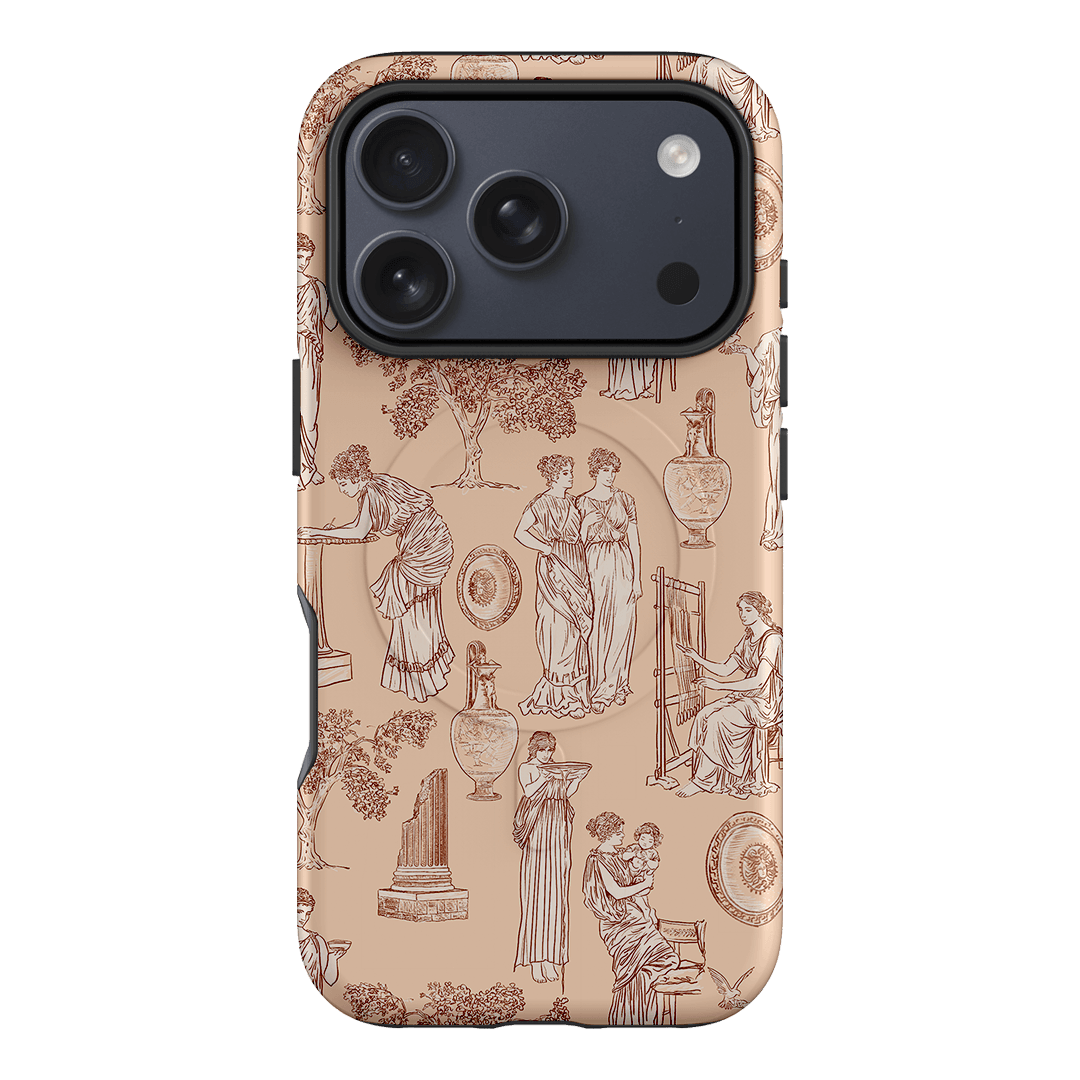 Symposium Rosewater Printed Phone Cases iPhone 17 Pro / Armoured MagSafe by Veronica Tucker - The Dairy