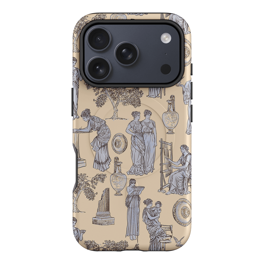 Symposium Alabaster Printed Phone Cases iPhone 17 Pro / Armoured MagSafe by Veronica Tucker - The Dairy