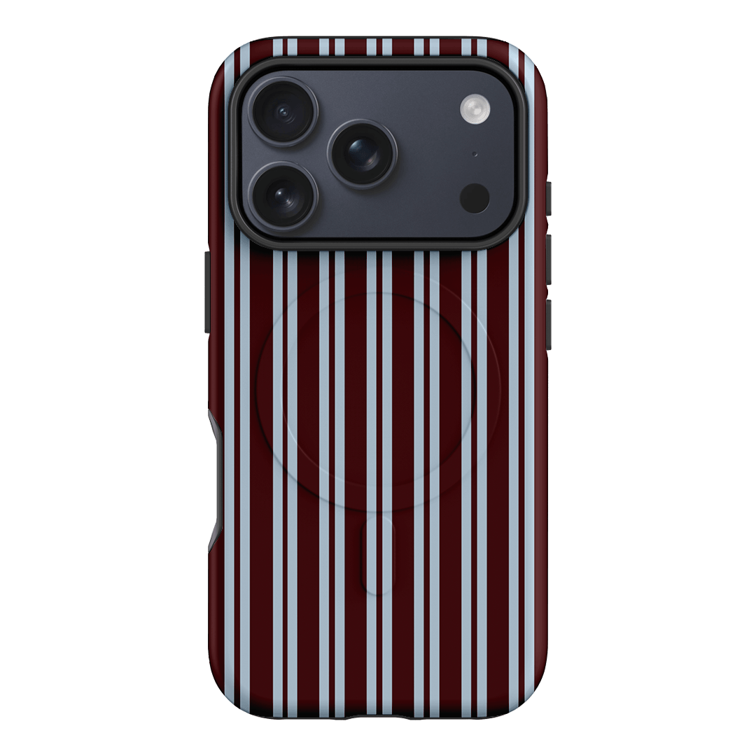Varsity Stripes Printed Phone Cases iPhone 17 Pro / Armoured MagSafe by The Dairy - The Dairy