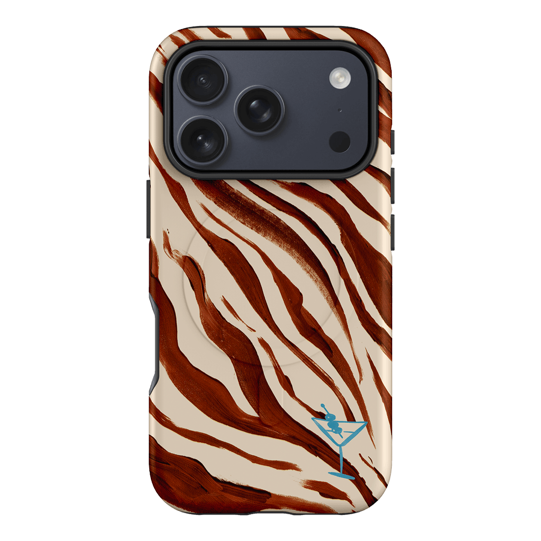 Zebra Tini Printed Phone Cases iPhone 17 Pro / Armoured MagSafe by Charlie Taylor - The Dairy