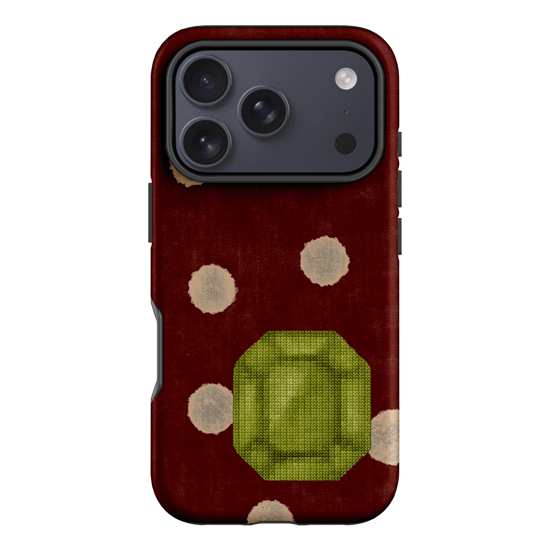 August Peridot Printed Phone Cases iPhone 17 Pro / Armoured by Joiana - The Dairy