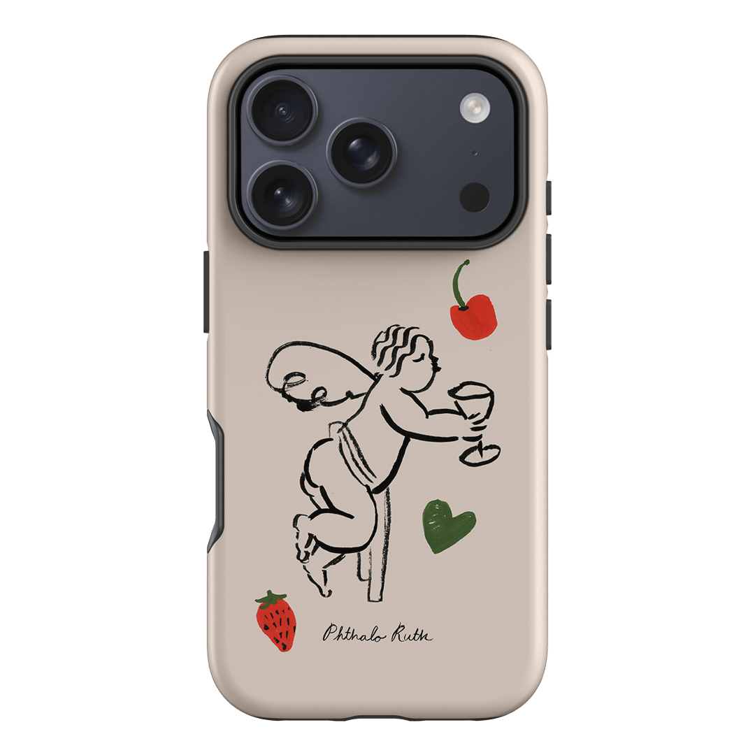 Cherub Printed Phone Cases iPhone 17 Pro / Armoured by Phthalo Ruth - The Dairy