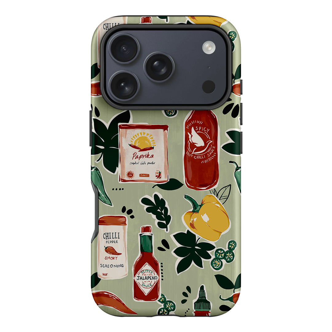 Chilli Pepper Printed Phone Cases iPhone 17 Pro / Armoured by Charlie Taylor - The Dairy