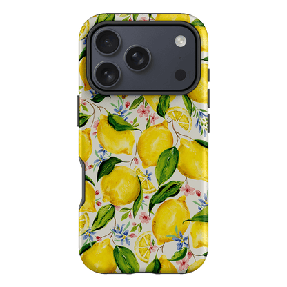 Citrus Lemon Printed Phone Cases iPhone 17 Pro / Armoured by Ellie Mae - The Dairy