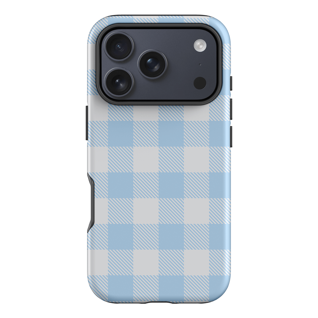Cloud Plaid Printed Phone Cases iPhone 17 Pro / Armoured by The Dairy - The Dairy