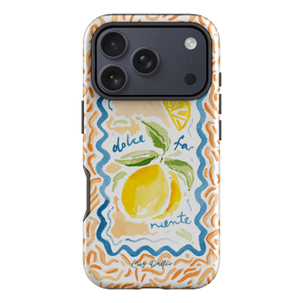 Dolce Far Niente Printed Phone Cases iPhone 17 Pro / Armoured by Cass Deller - The Dairy