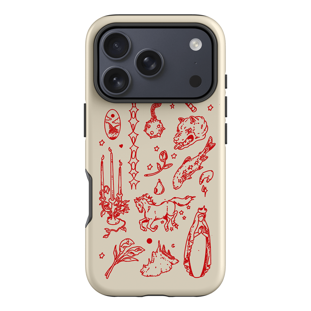 Dreamcore Cream Printed Phone Cases iPhone 17 Pro / Armoured by Easty Beasty - The Dairy