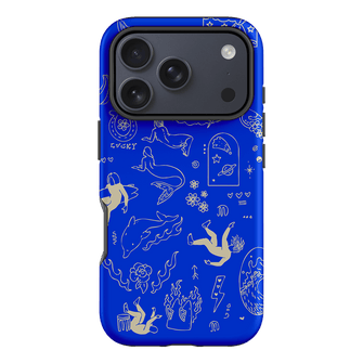 Easty Flash Blue Printed Phone Cases iPhone 17 Pro / Armoured by Easty Beasty - The Dairy