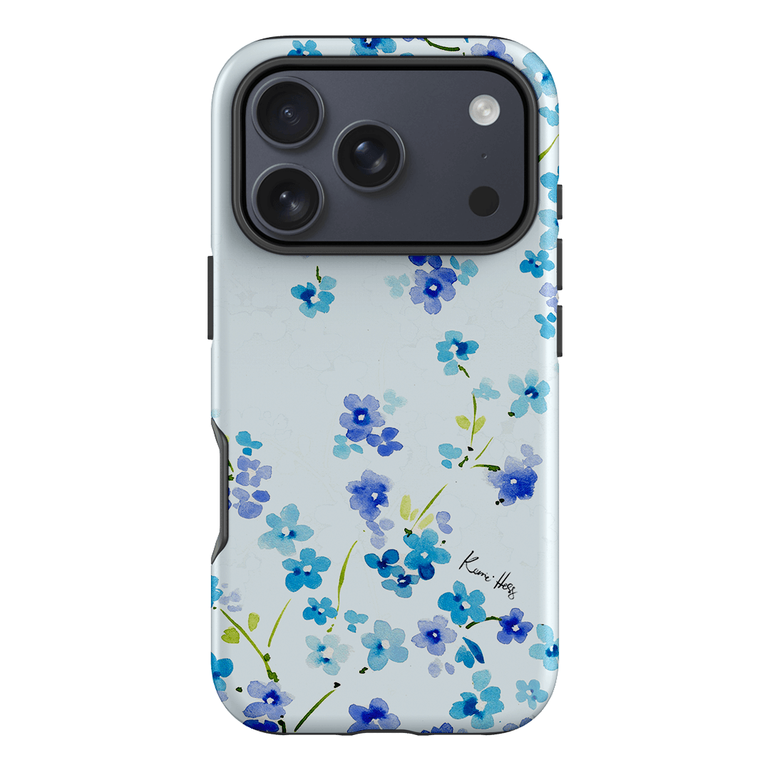 Forget Me Not Printed Phone Cases iPhone 17 Pro / Armoured by Kerrie Hess - The Dairy